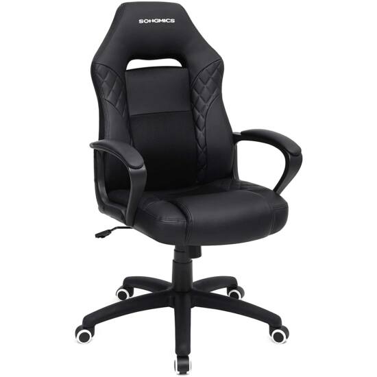 SONGMICS Ergonomická Gamer stolička, priedušná kancelárska stolička-Vashome.sk