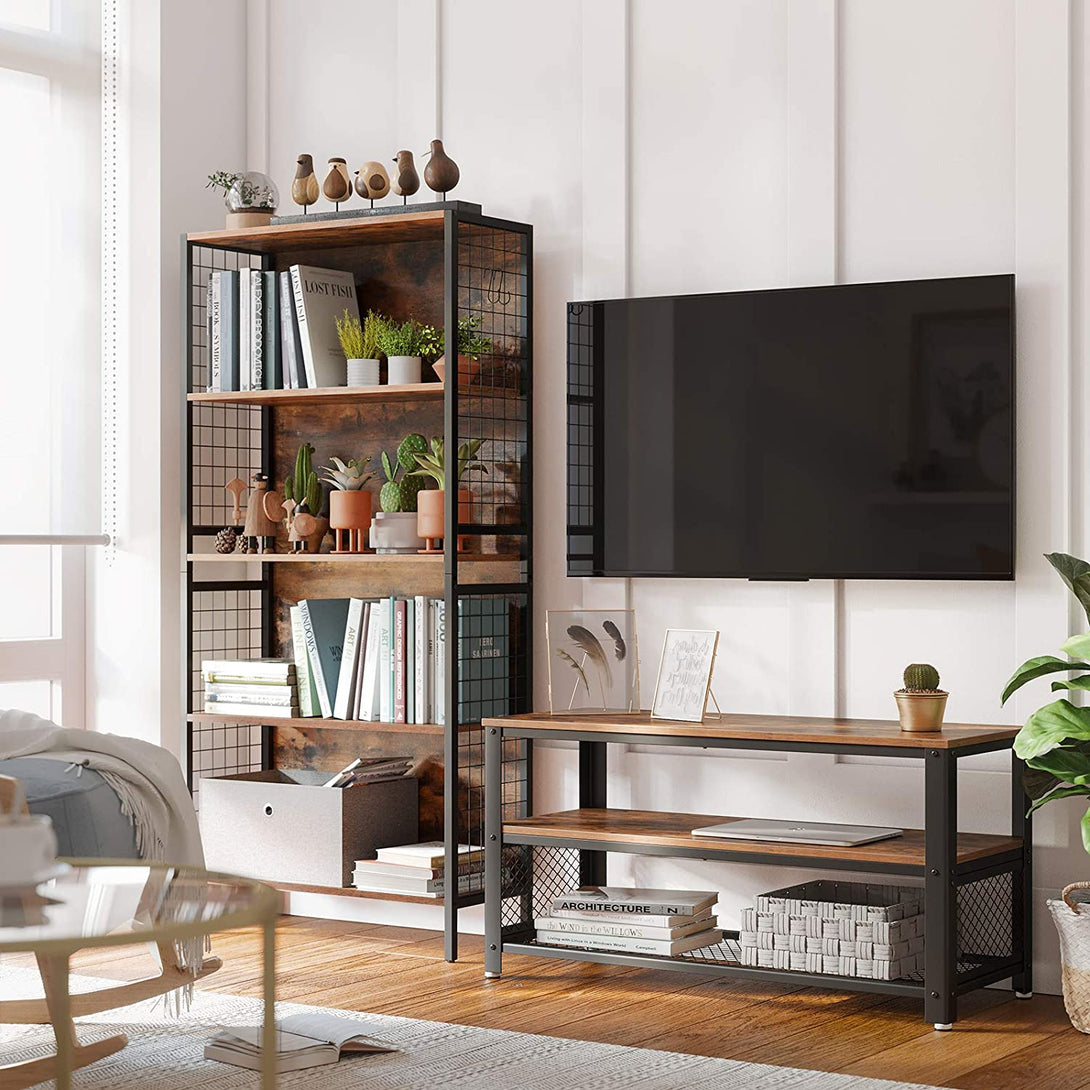 TV stolík pre až 43 palcové televízory, 100 x 40 x 52 cm-Vashome.sk